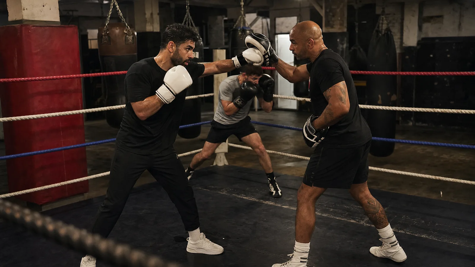 Small group boxing coaching at Honour and Glory