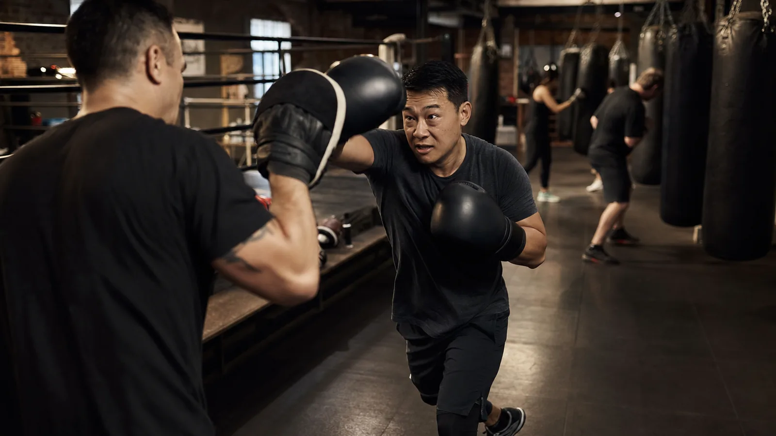 Boxing fitness class work near Petts Wood