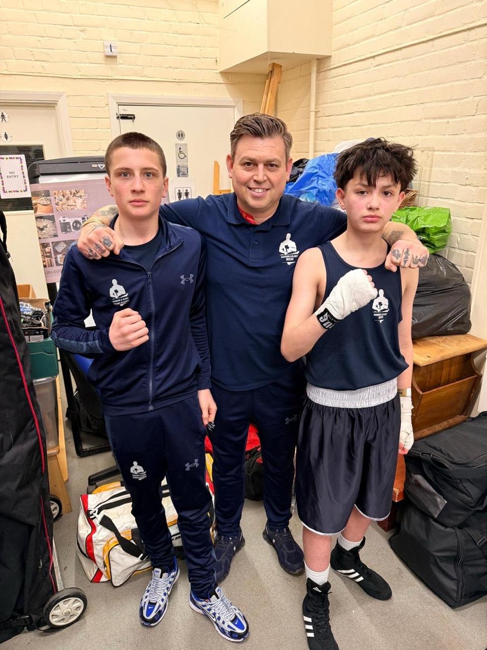 Honour & Glory team at Balham Boxing Club's open tournament