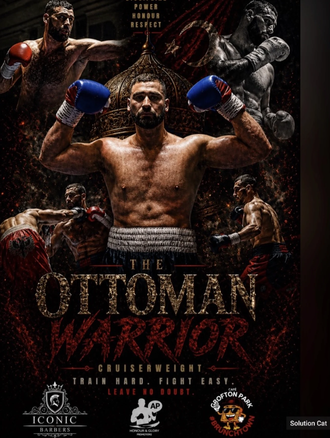 Ibz Ottoman Warrior cruiserweight return-to-ring promotional poster