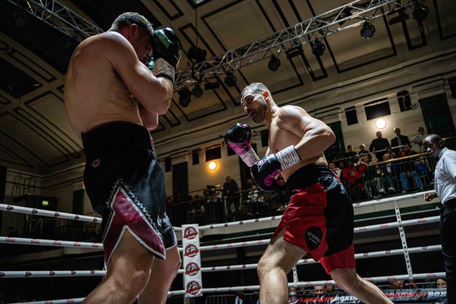 Professional boxing - trading blows