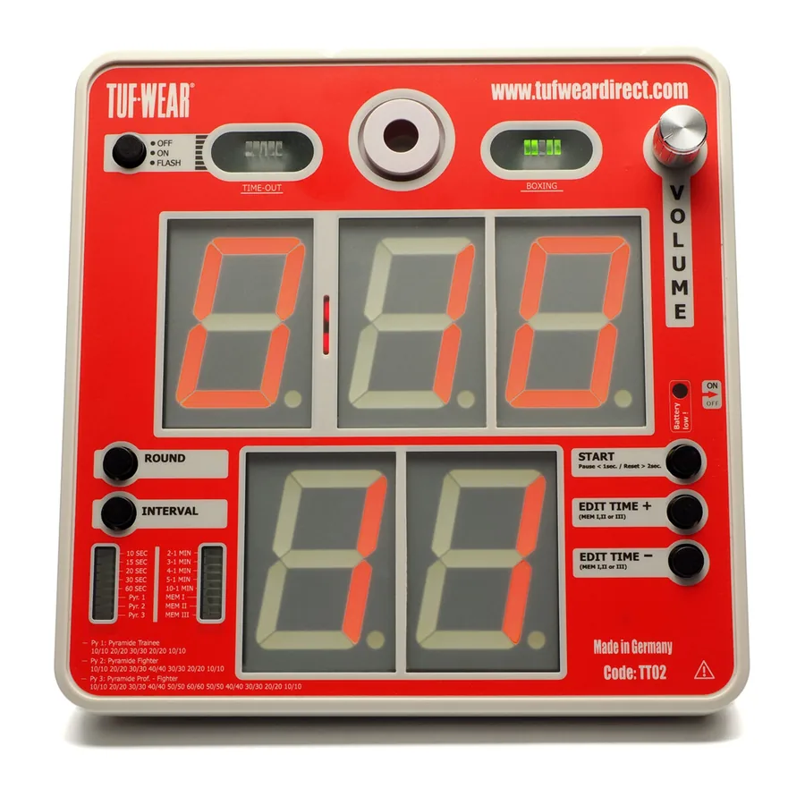 Tuf Wear Super Pro Gym Timer product image